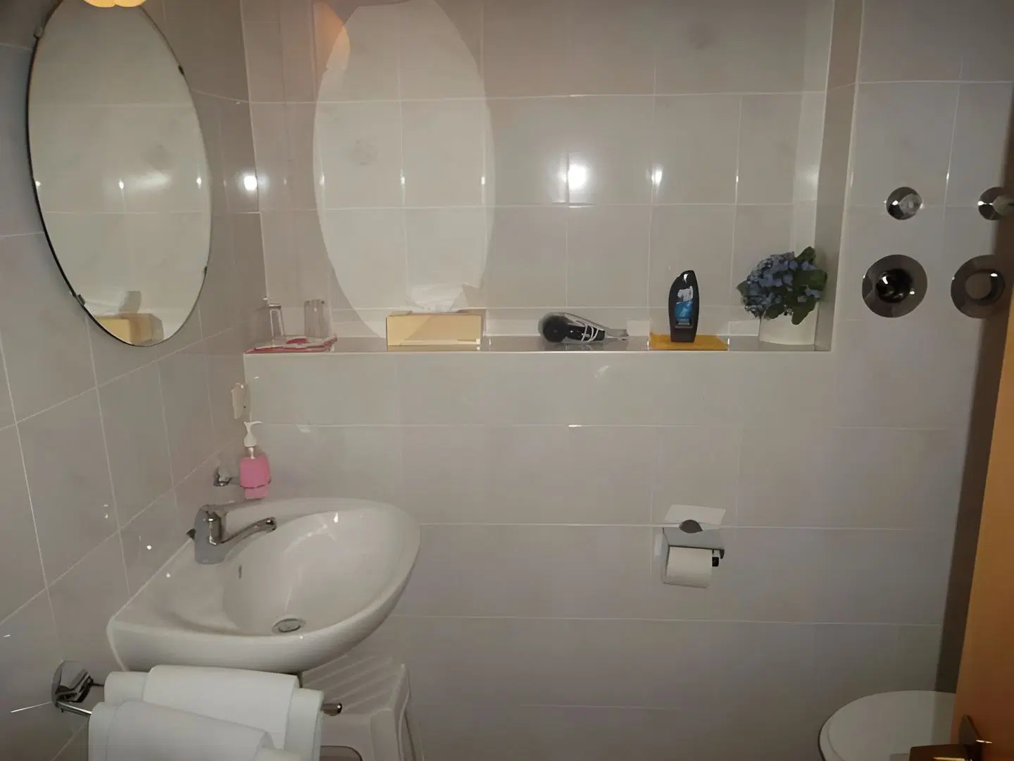 Aparthotel Donaustern Badezimmer
