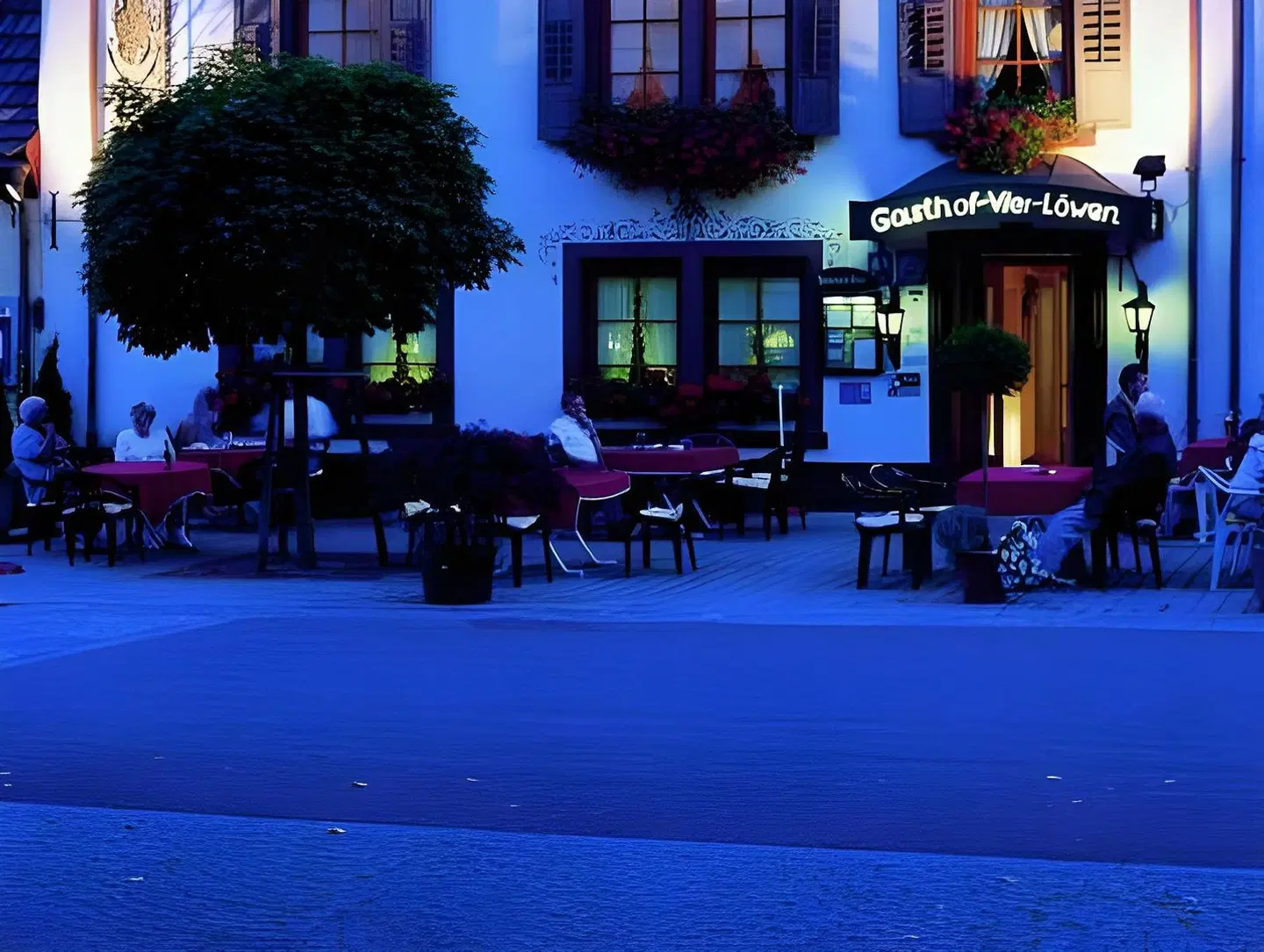 Vier Löwen Terrasse