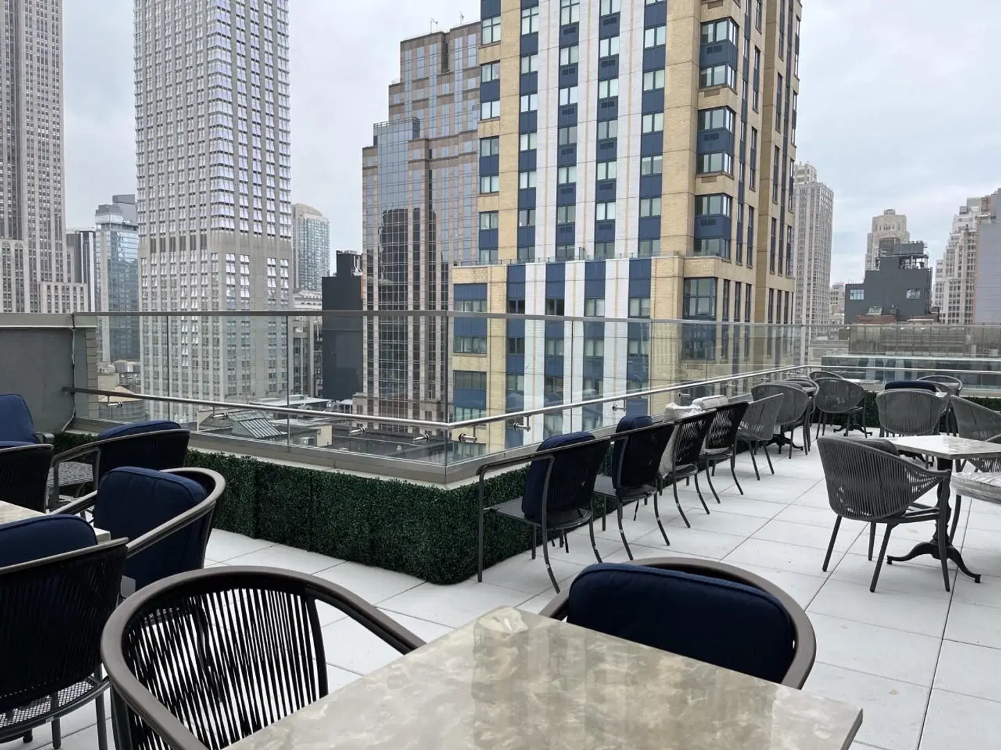 Hyatt Centric 39th & 5th New York Terrasse