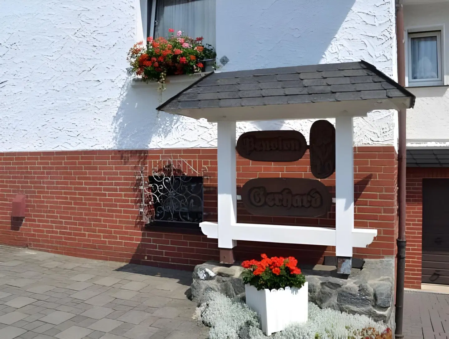 Pension Robin Hood Terrasse