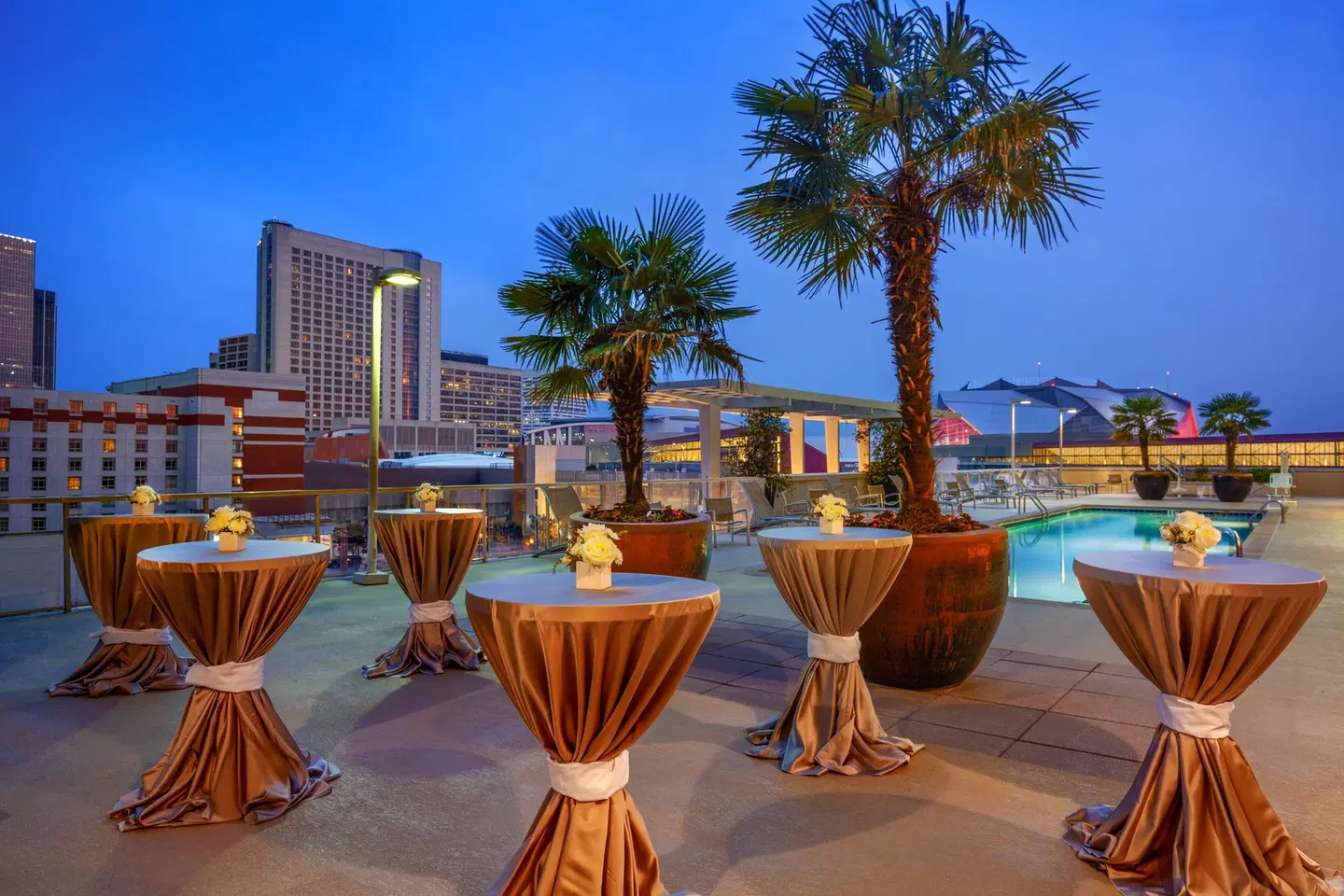 Hilton Garden Inn Atlanta Downtown Terrasse
