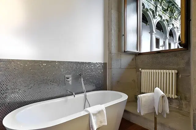 Parador de Santiago de Compostela Badezimmer