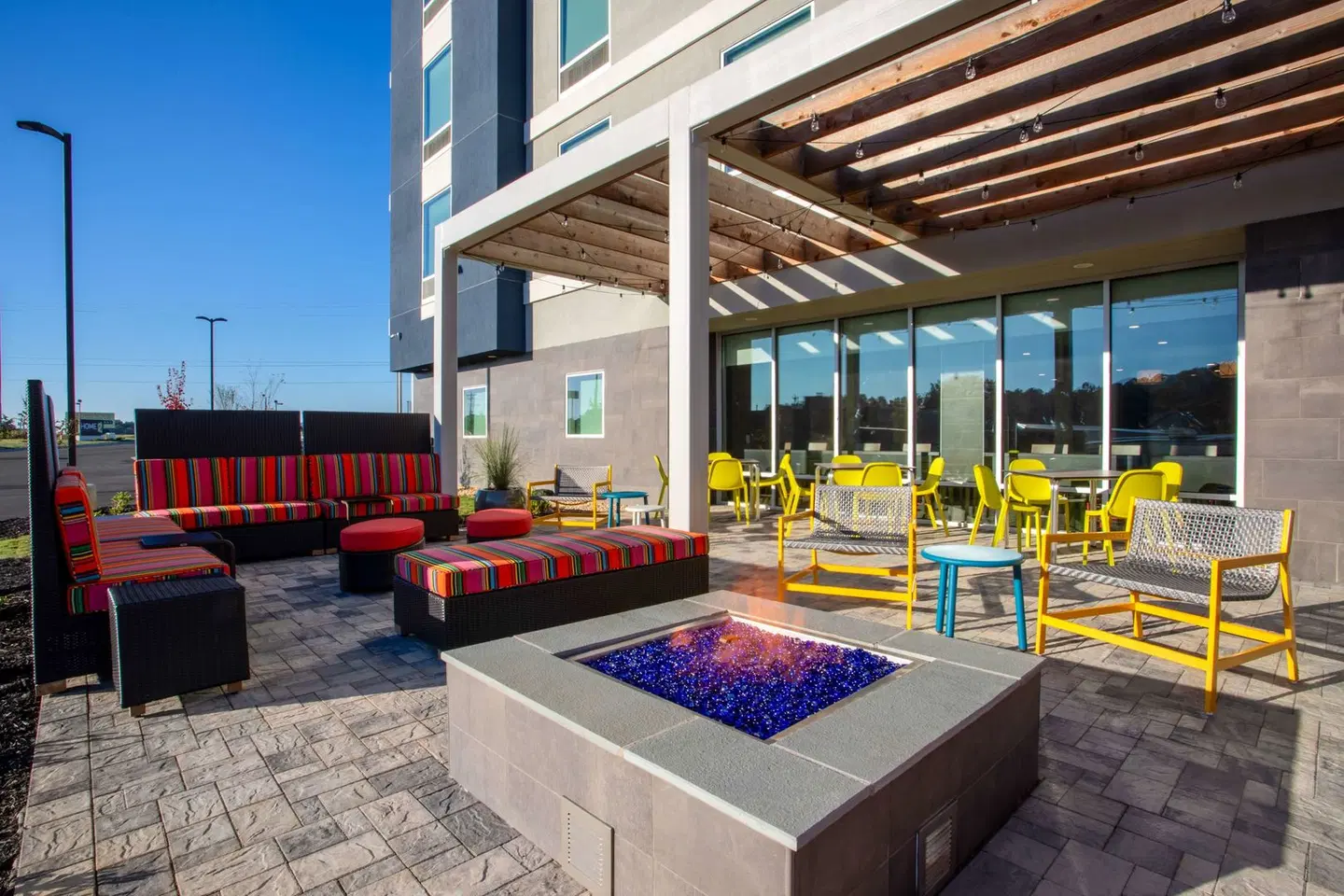 Home2 Suites By Hilton Calhoun Terrasse