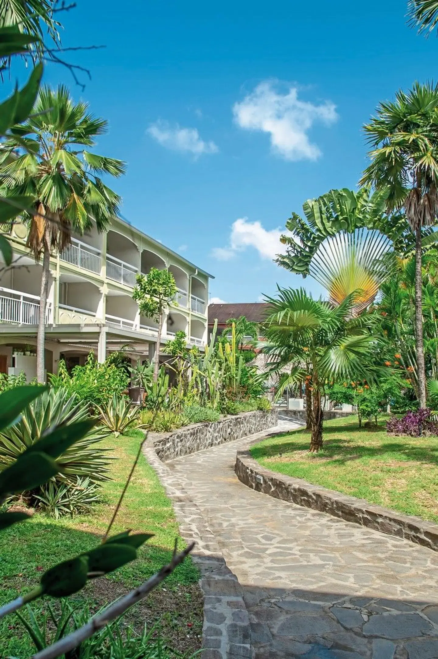 La Pagerie Tropical Garden Hotel Garten