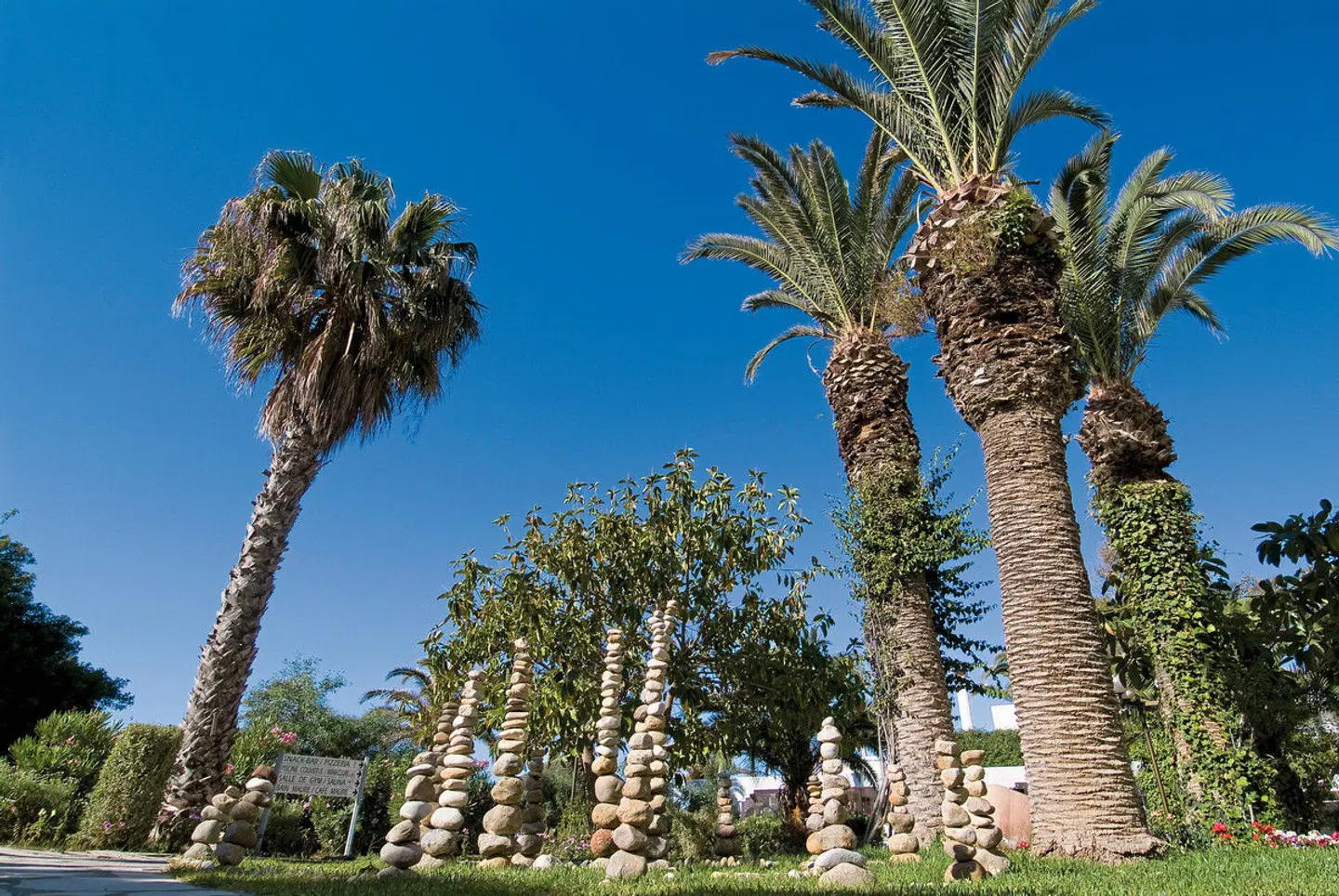 Les Orangers Beach Resort Garten