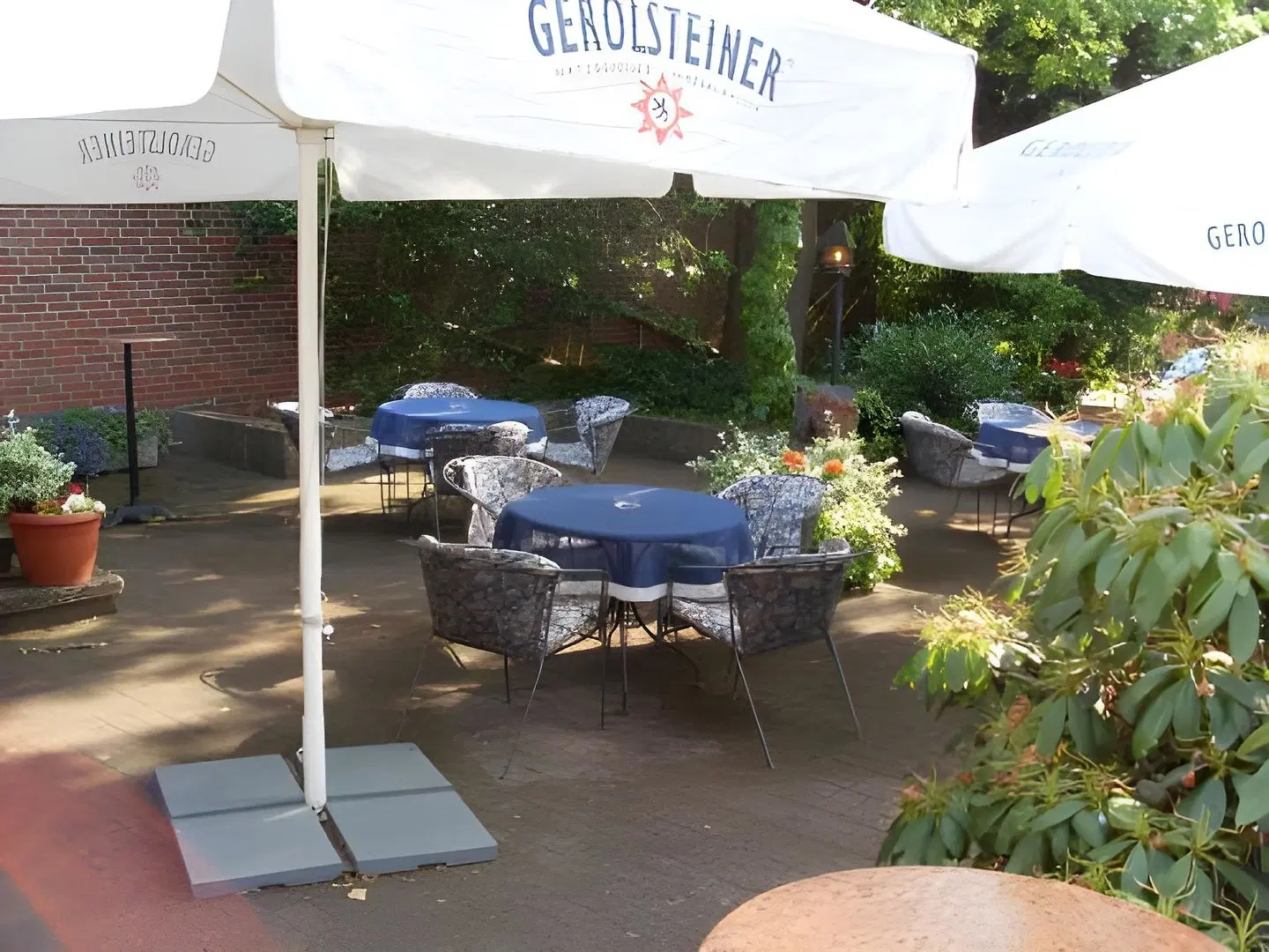 Gasthof Vossbur Terrasse