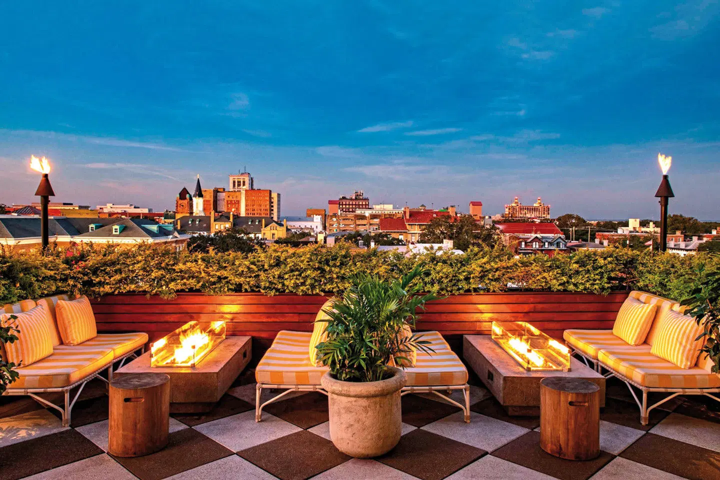 Perry Lane Hotel A Luxury Collection Hotel Savannah Terrasse