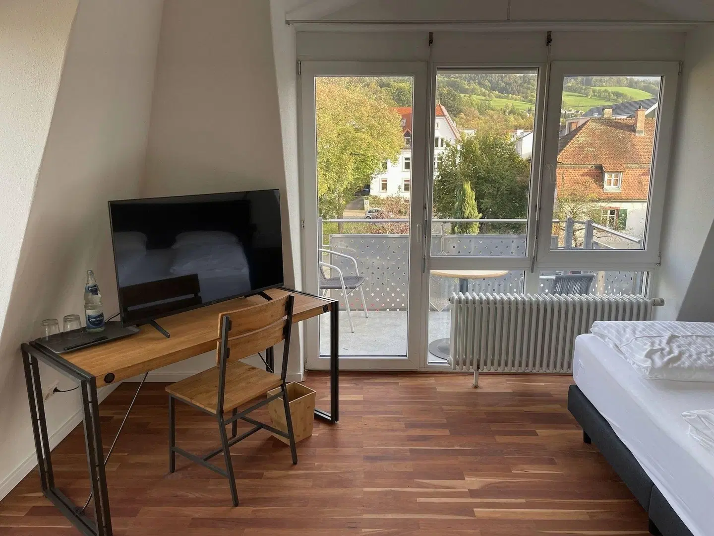 Bikehotel Freiburg Terrasse
