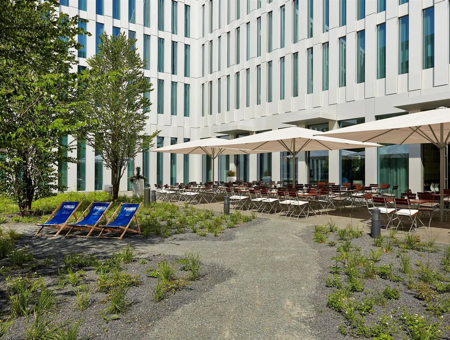 H2 München Neue Messe Terrasse