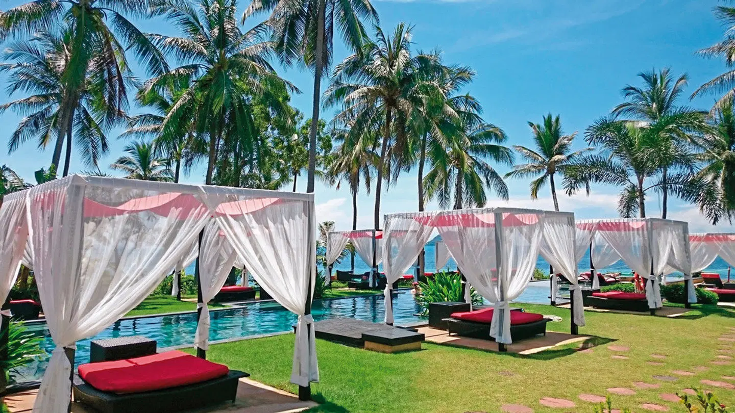 Kupu Kupu Phangan Beach Villas Garten