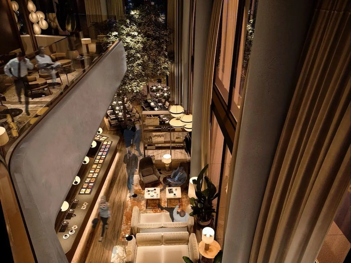Radisson Blu Hotel at Porsche Design Tower Stuttgart LOUNGE_LOBBY
