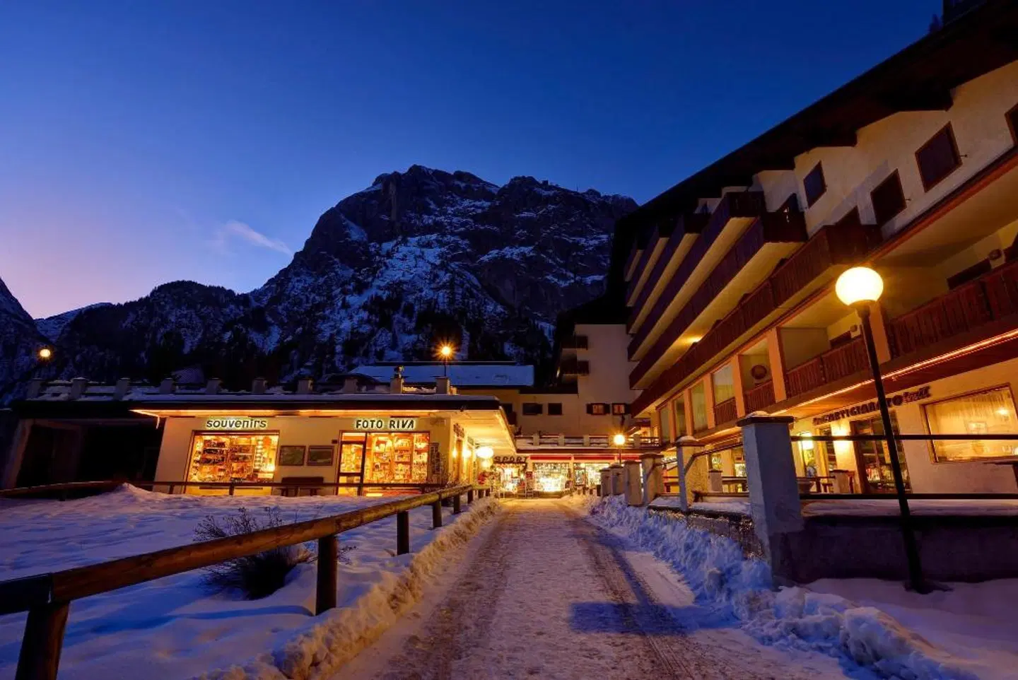 Hotel Principe Marmolada Terrasse