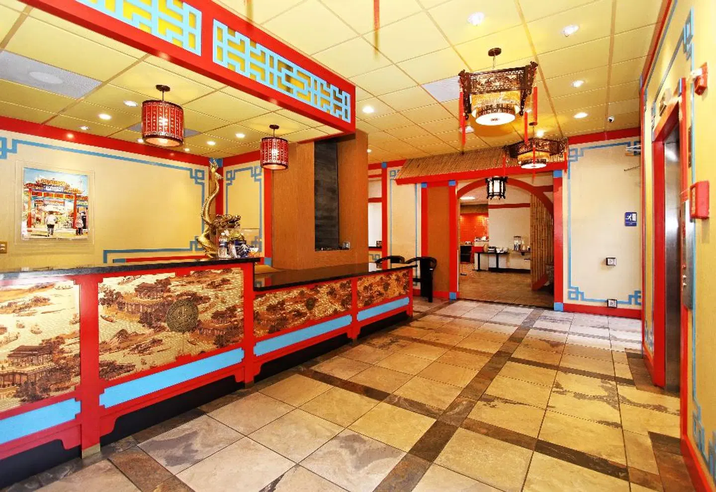 Aiden Los Angeles Downtown Dragon Gate Inn LOUNGE_LOBBY