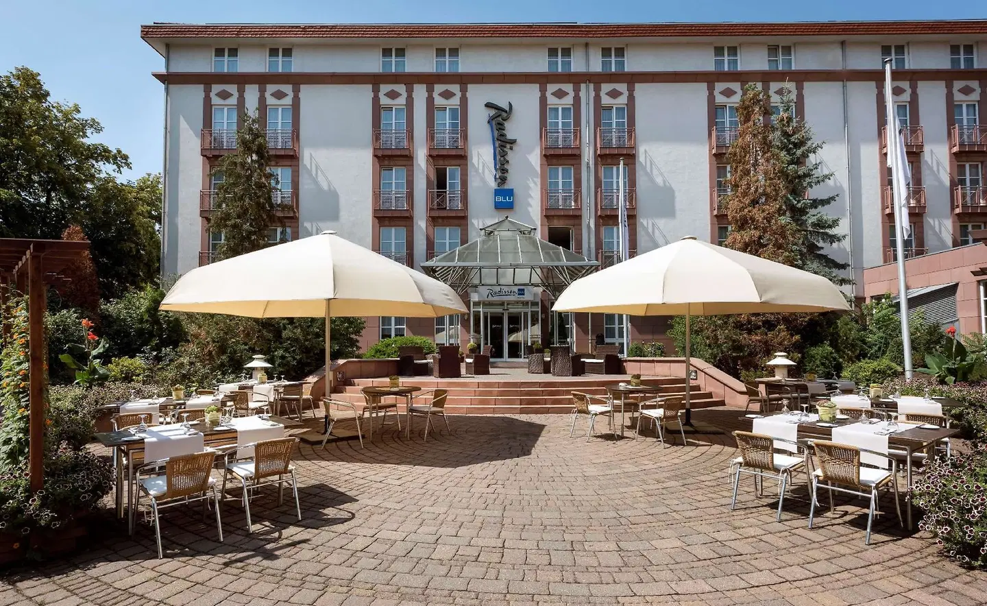 Radisson Blu Hotel, Halle-Merseburg Terrasse