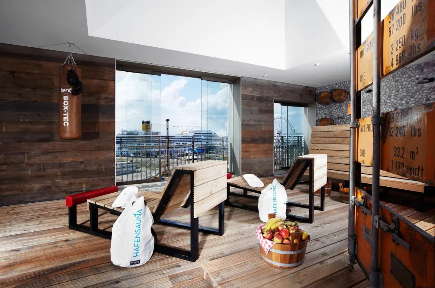 25hours Hotel Hamburg HafenCity Terrasse