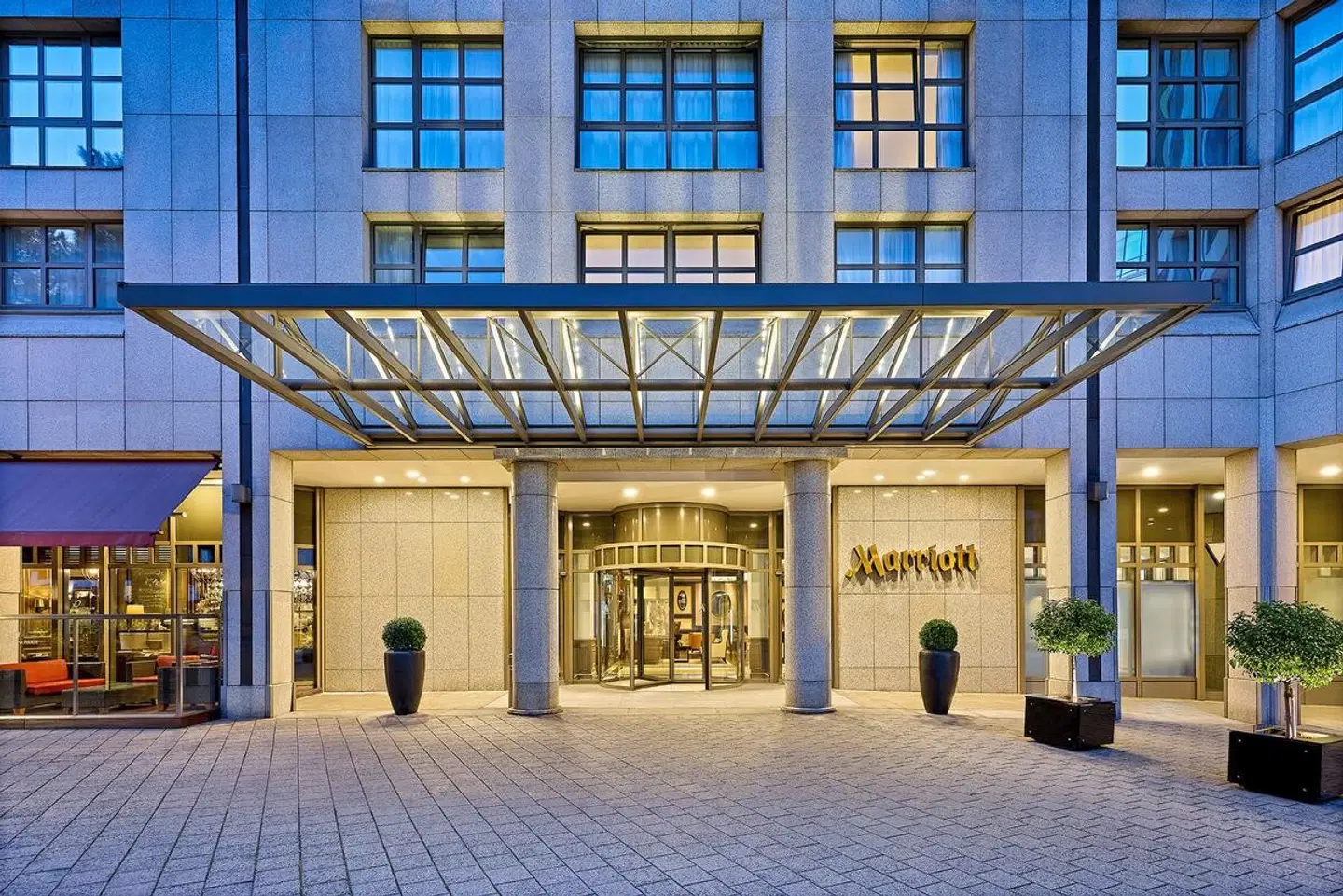 Hamburg Marriott Hotel EXTERIOR