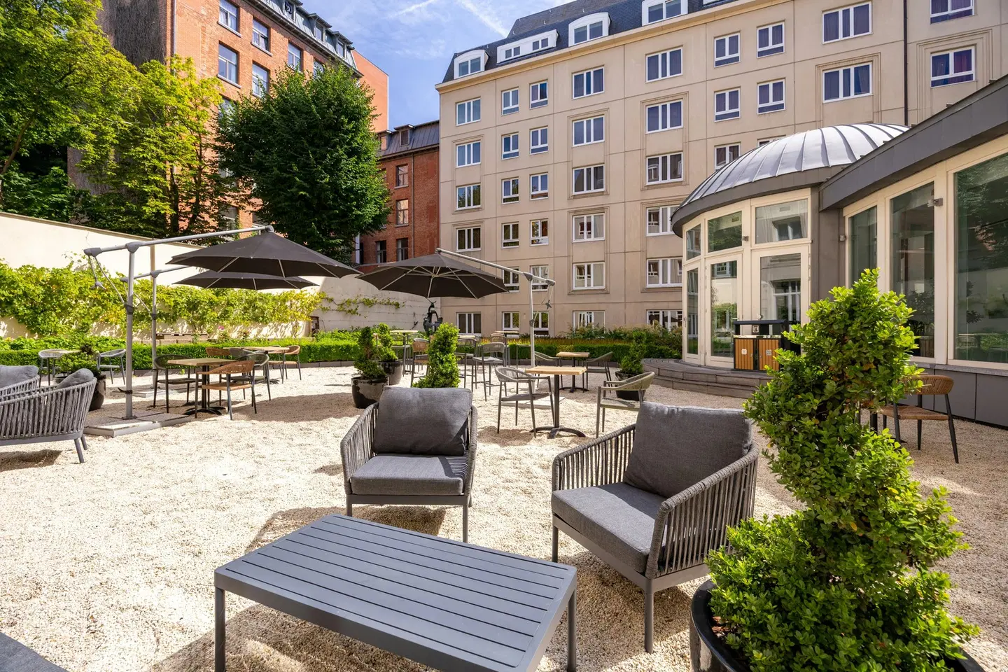 Hilton Garden Inn Brussels City Centre Garten