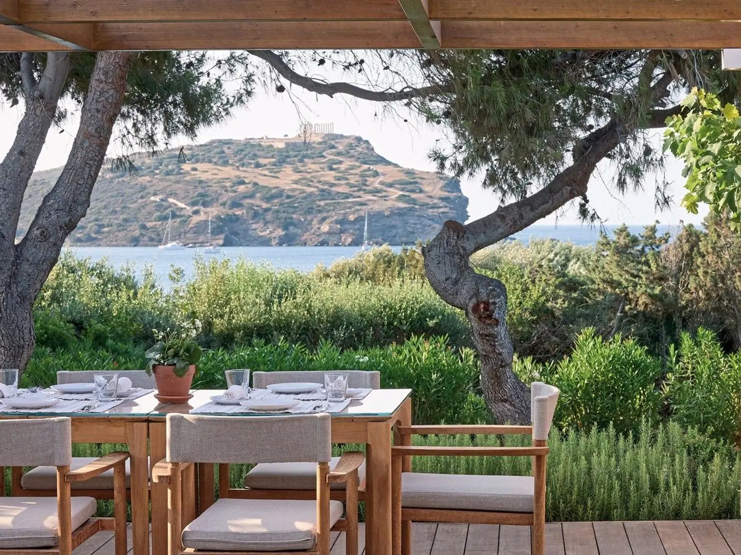 Grecotel Cape Sounio Garten