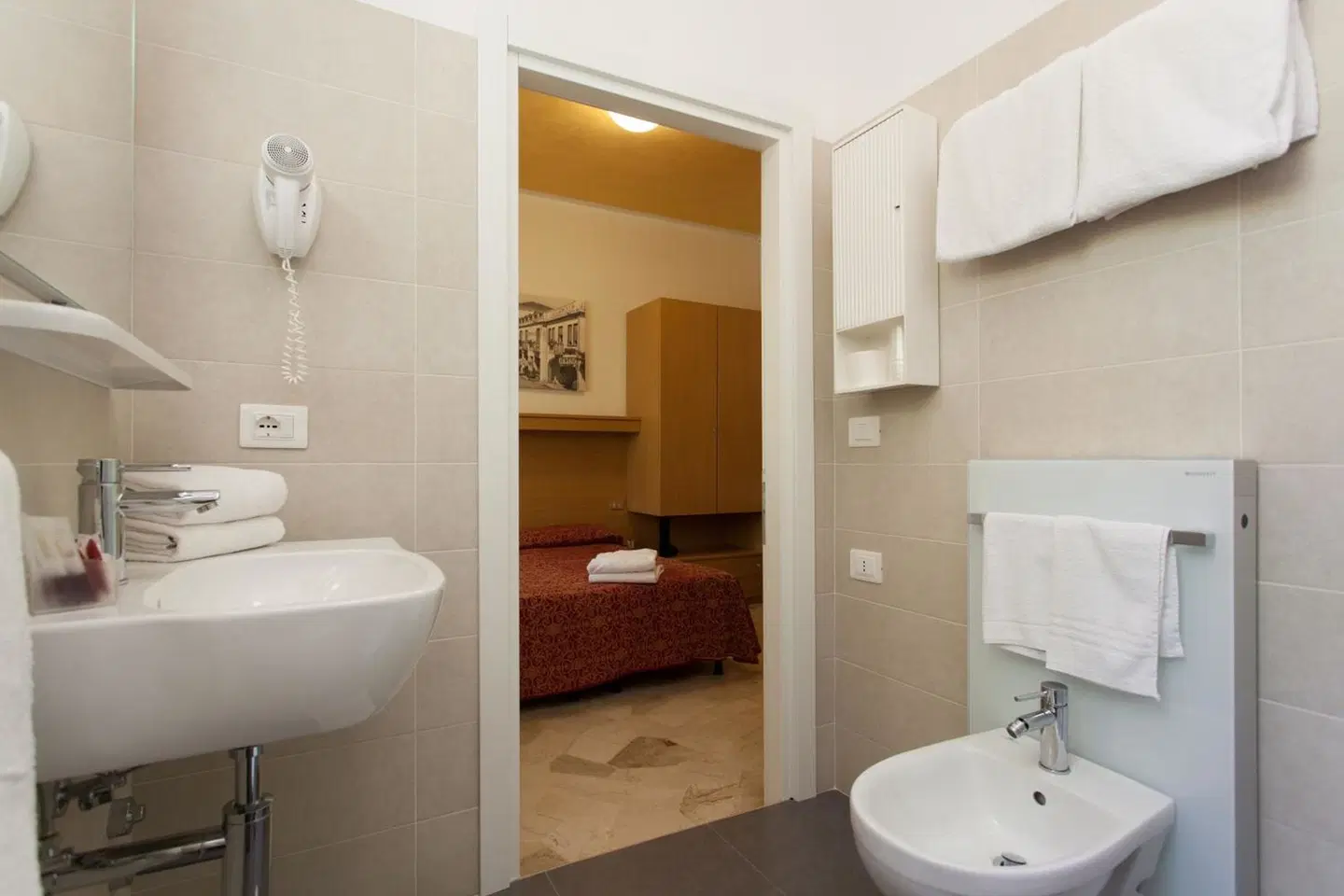 Hotel Al Mare Badezimmer