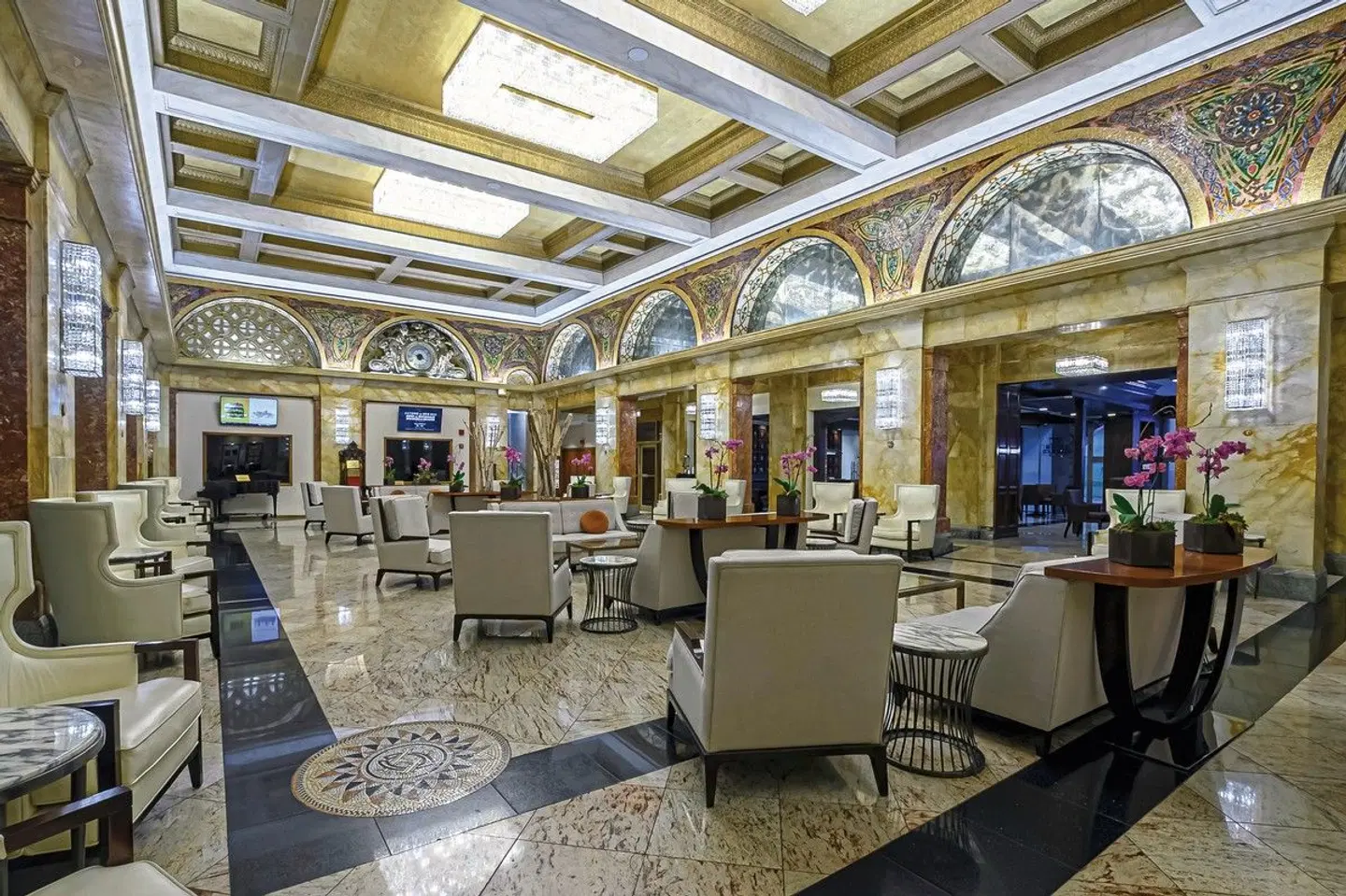 The Congress Plaza Hotel - inkl. 1 Startnummer Chicago Marathon LOUNGE_LOBBY