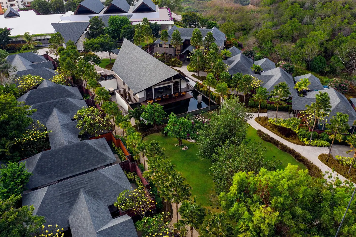 Hilton Bali Resort Garten