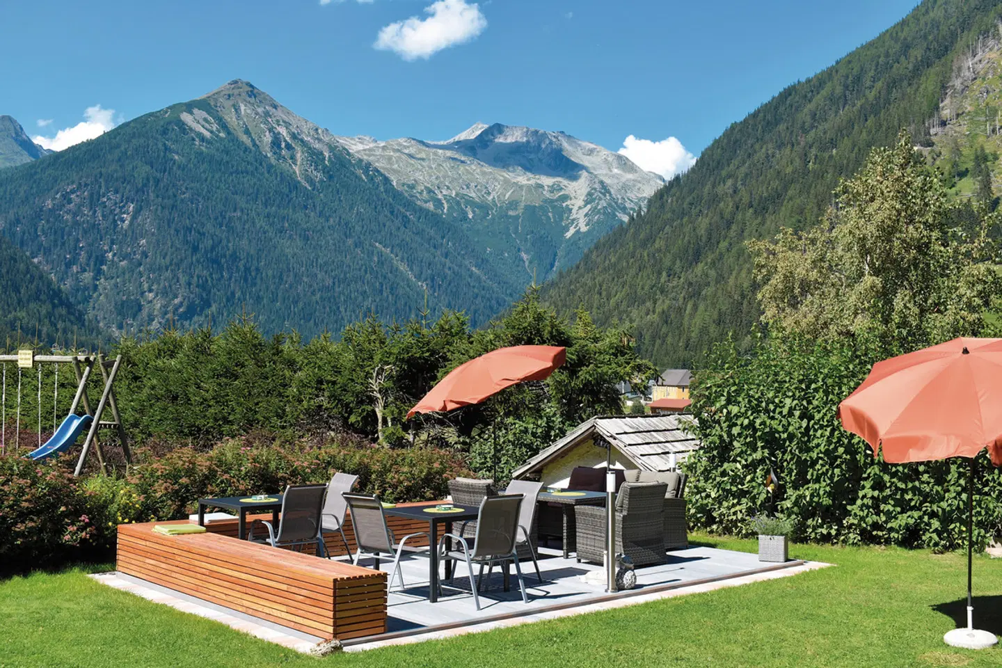 Hotel Pension Oswald Terrasse