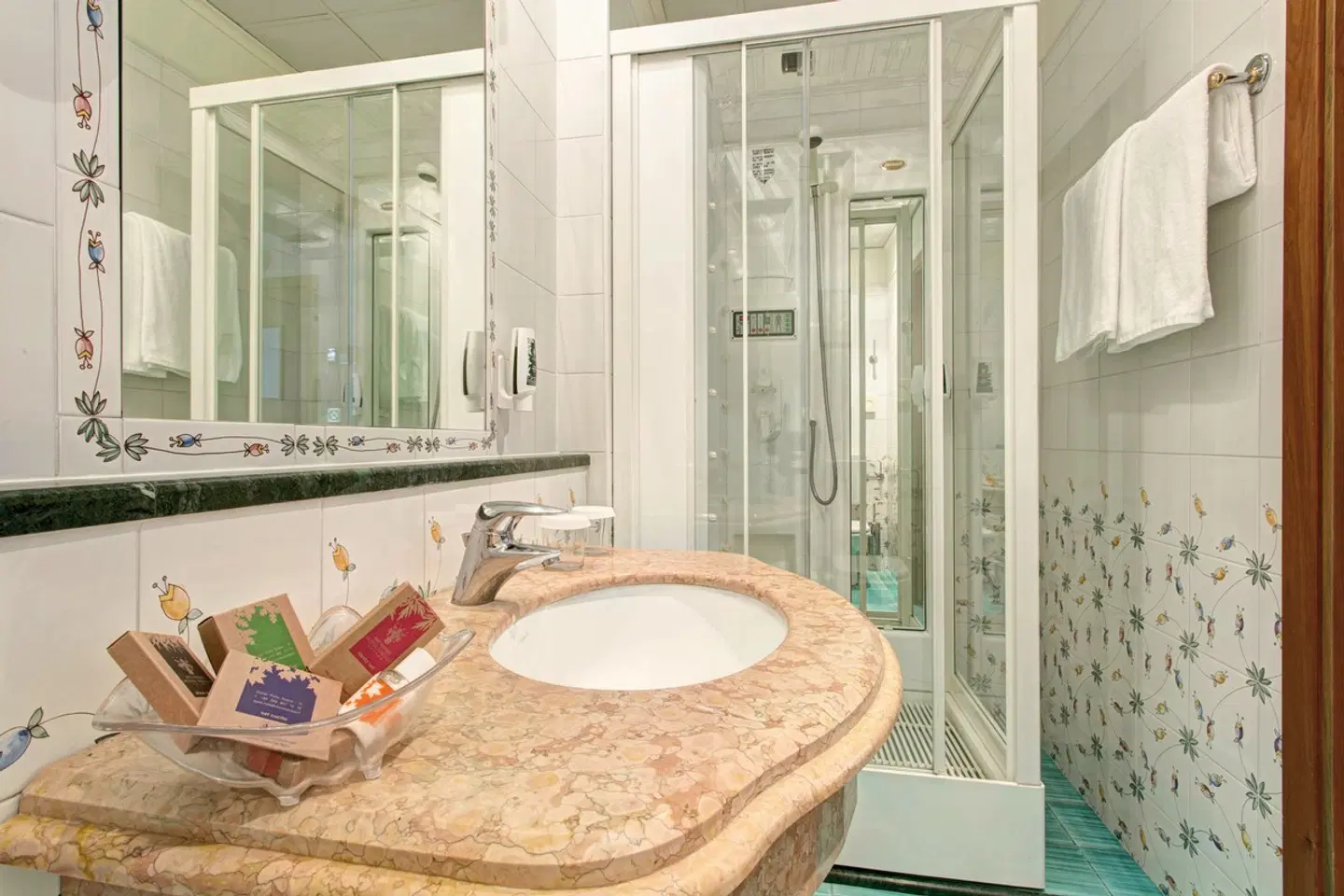 Hotel Firenze Badezimmer