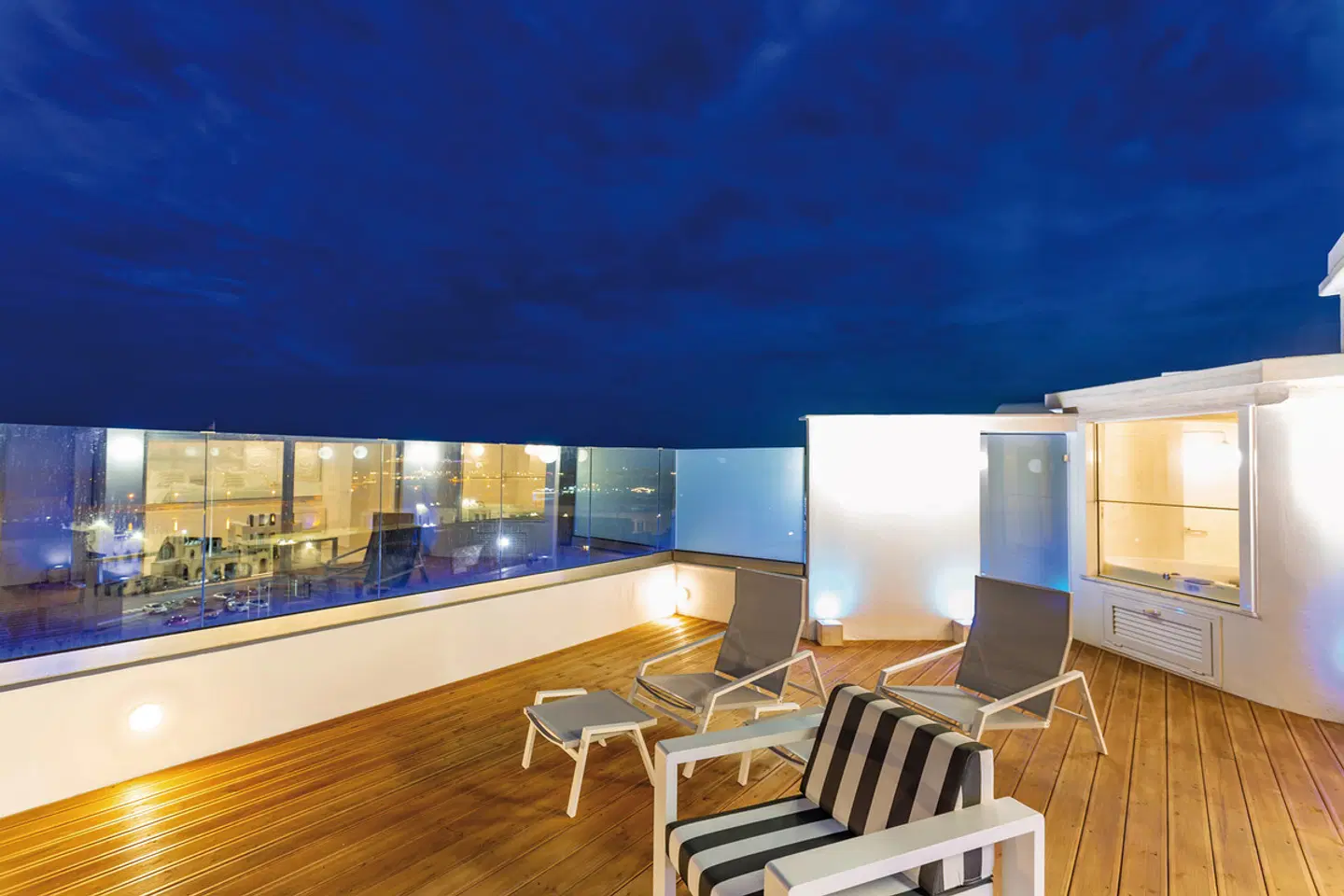 Rhodos Horizon City Terrasse