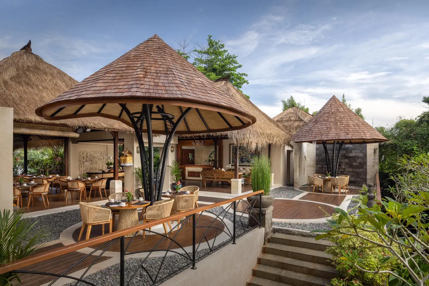 Jannata Resort And Spa Terrasse