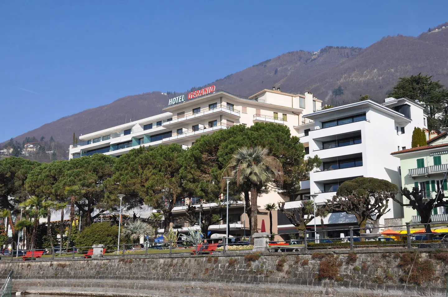 Hotel Geranio au Lac EXTERIOR