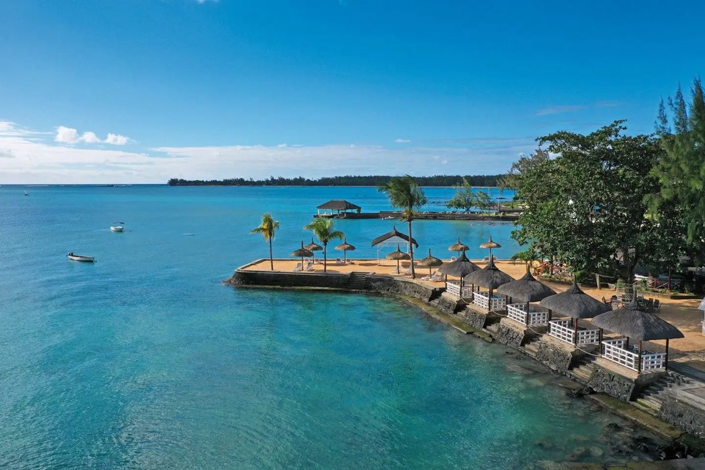Coral Azur Beach Resort Terrasse