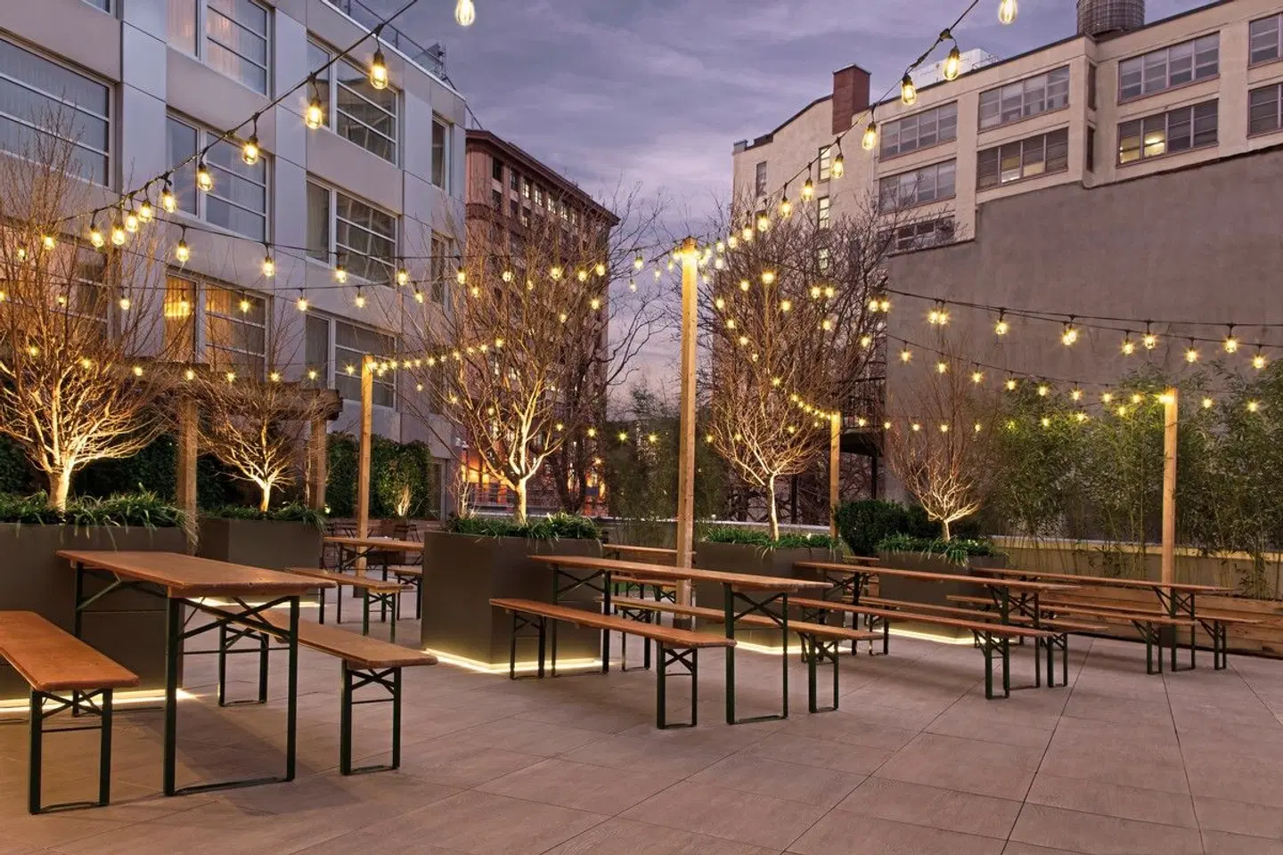 The Tillary Hotel Terrasse