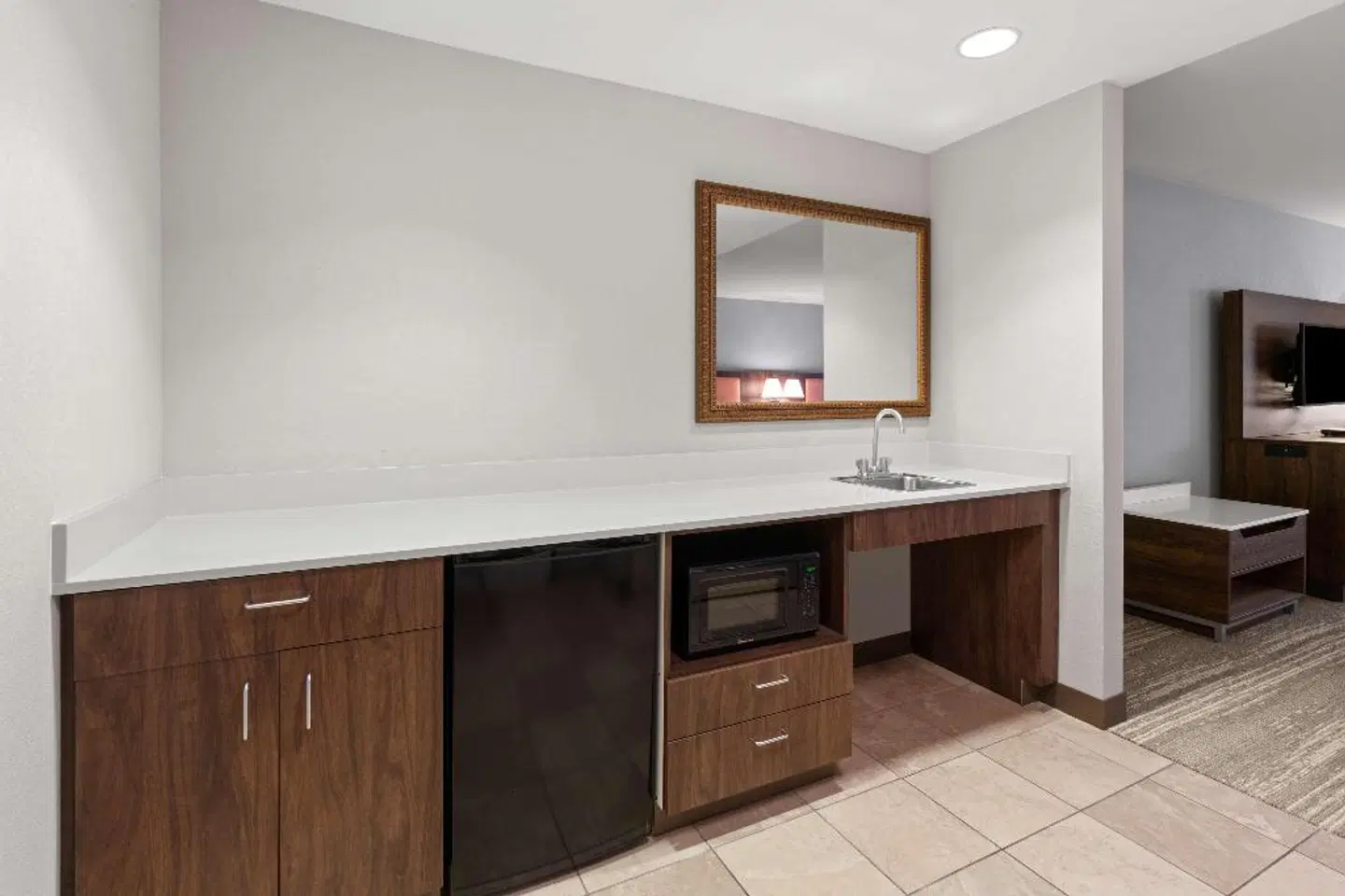 Hampton Inn & Suites Burlington Badezimmer