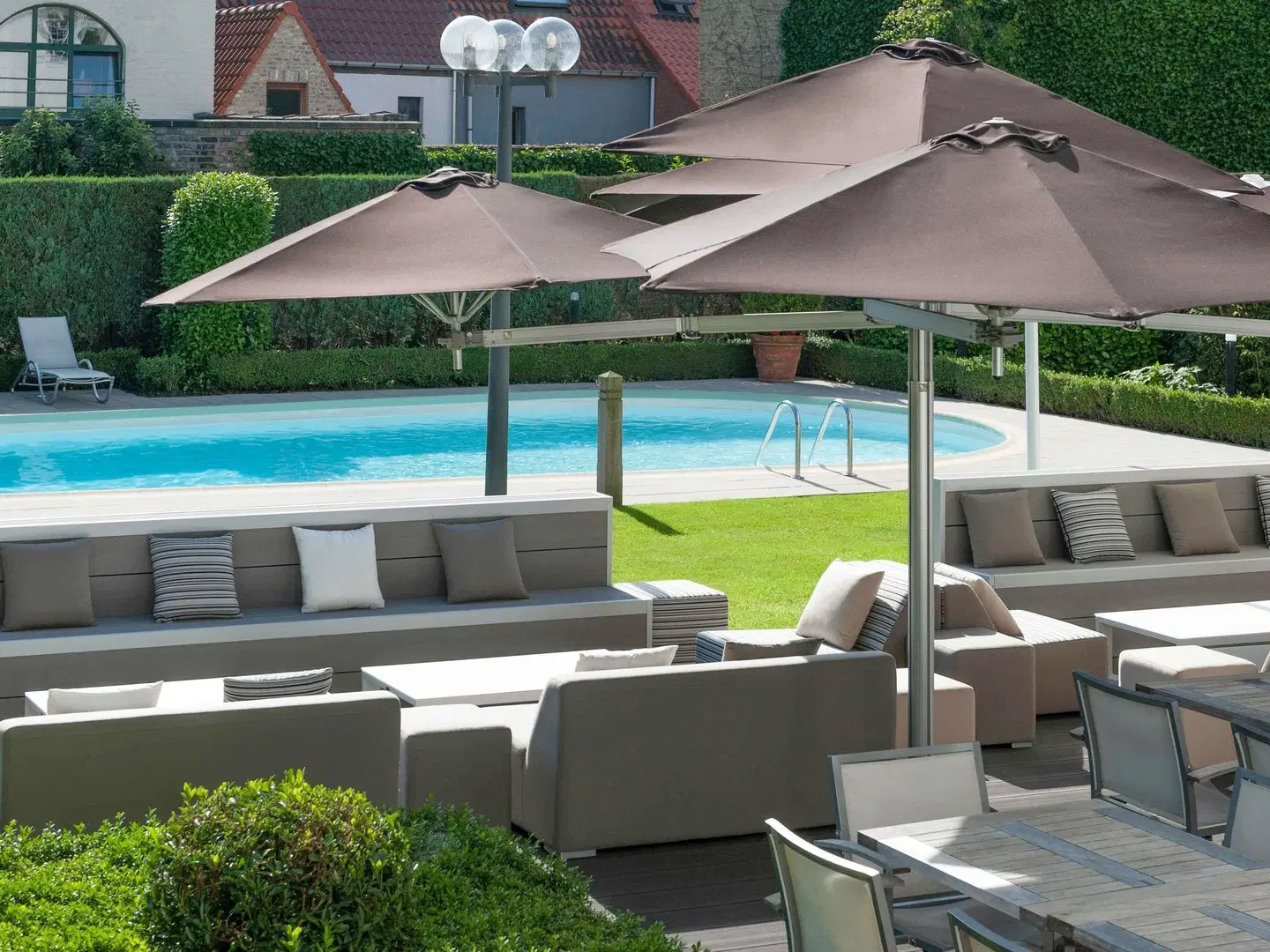 Novotel Brügge Centrum Terrasse