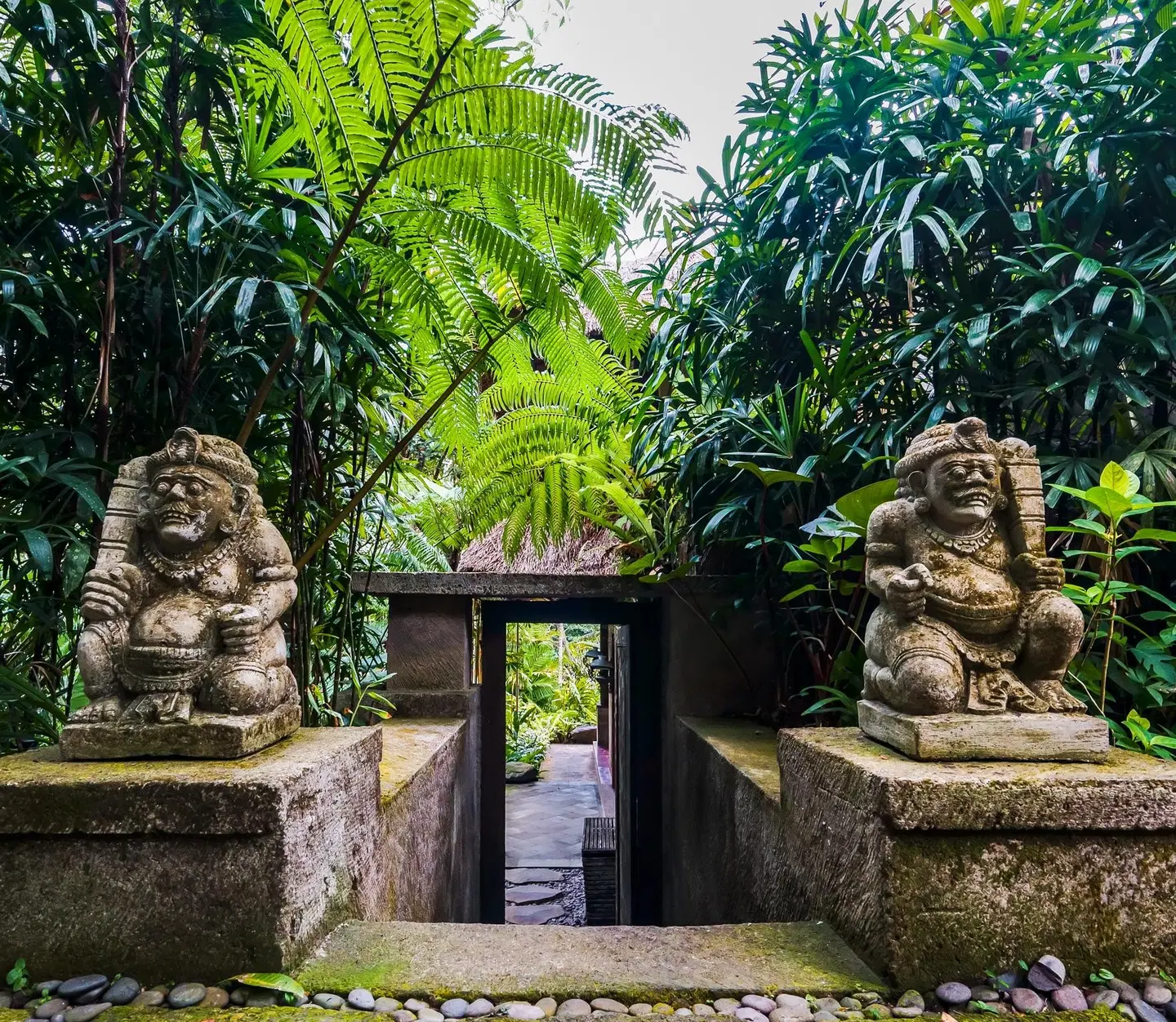 Villa Beji Indah Garten