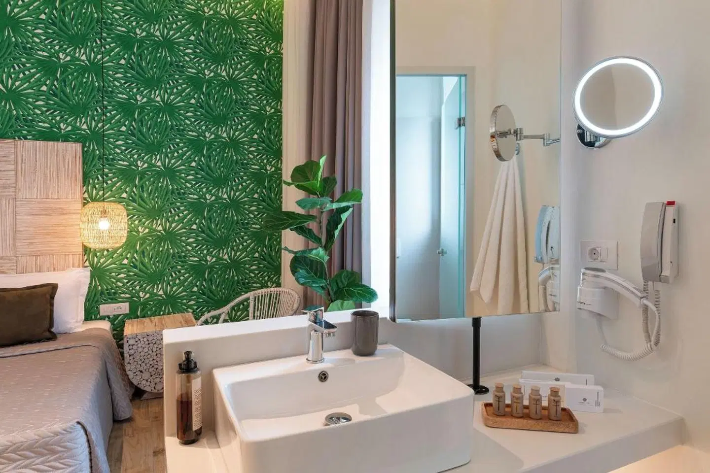 Naillac Boutique Hotel Badezimmer