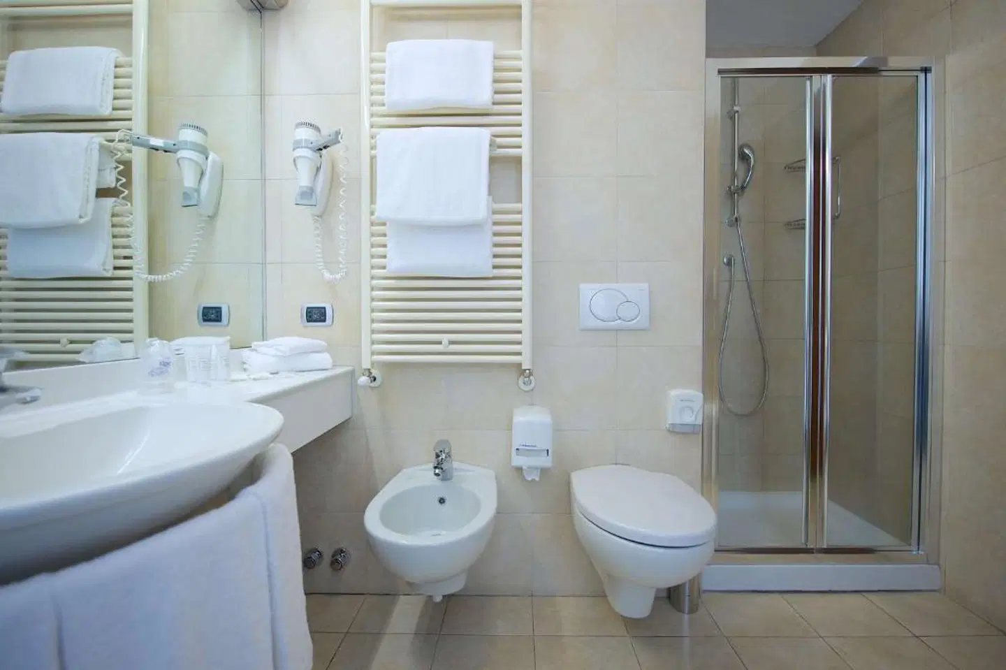 Best Western Crystal Palace Hotel Turin Badezimmer