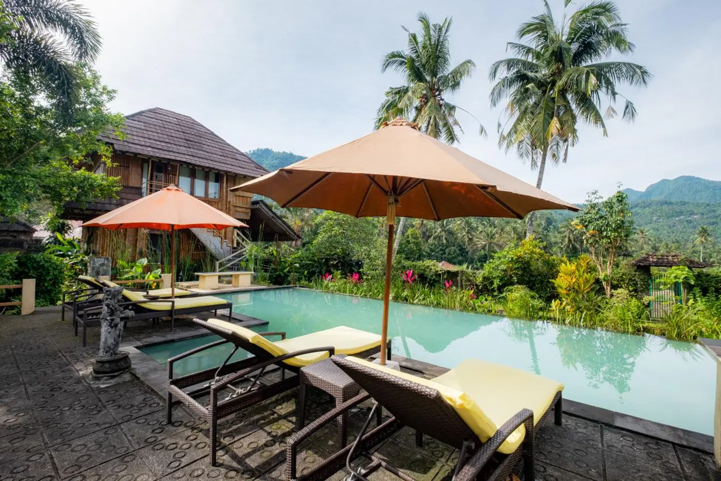 Villa Manuk Terrasse