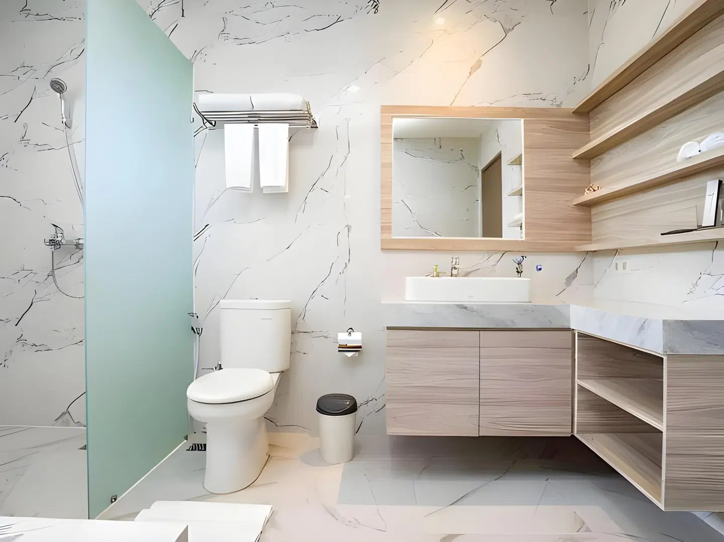 City Of Aventus Hotel Denpasar Badezimmer
