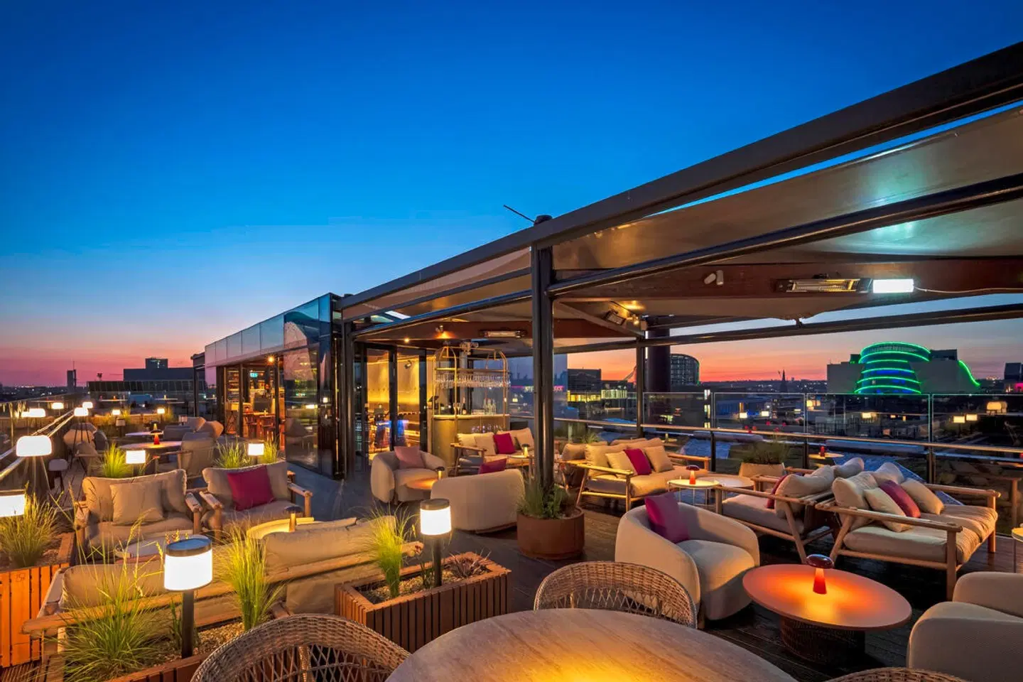 Anantara The Marker Dublin Terrasse