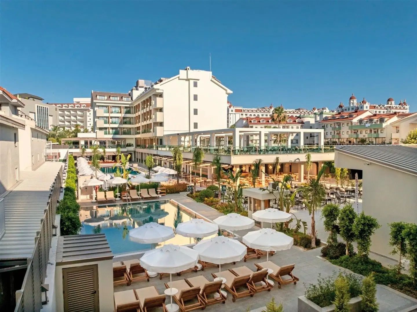 Seher Side Quality Resort & Spa Terrasse