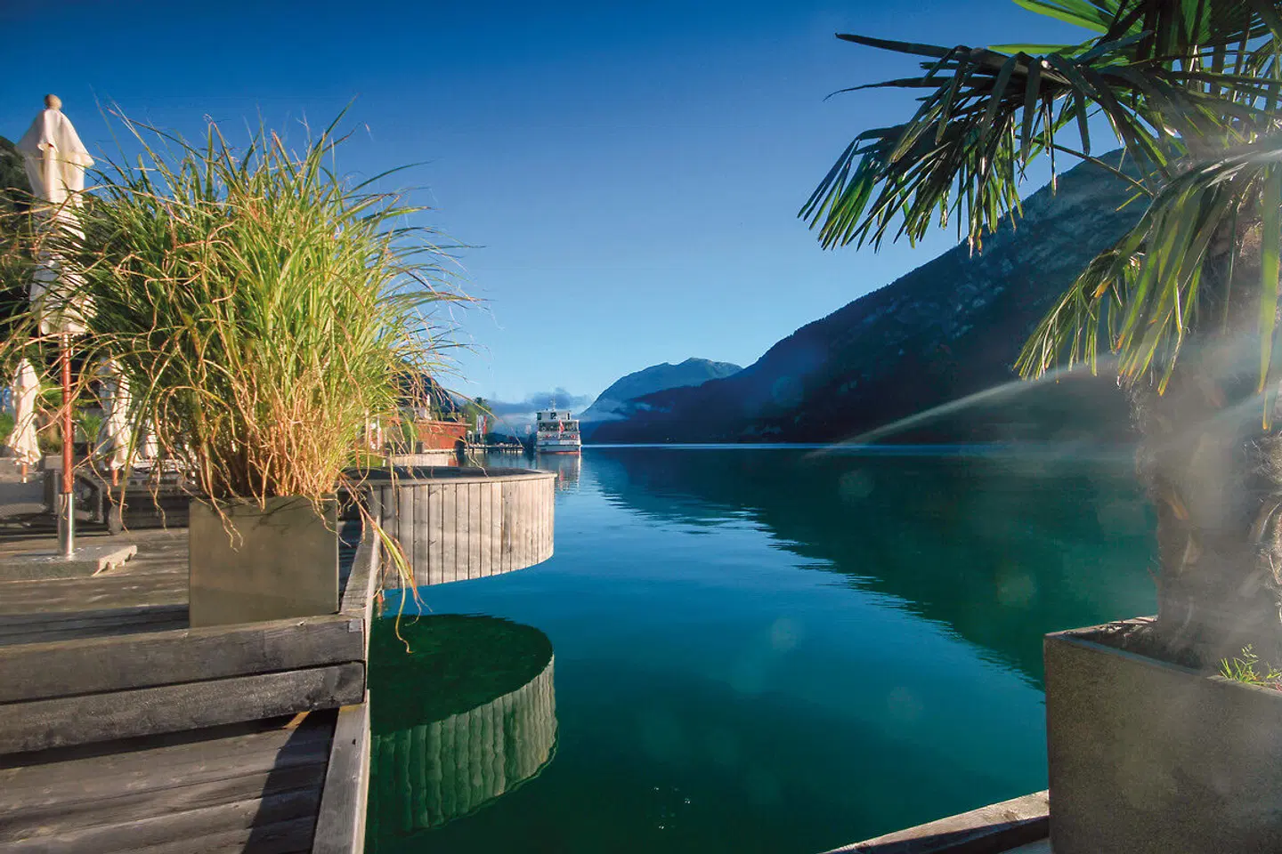 Entners am See Terrasse