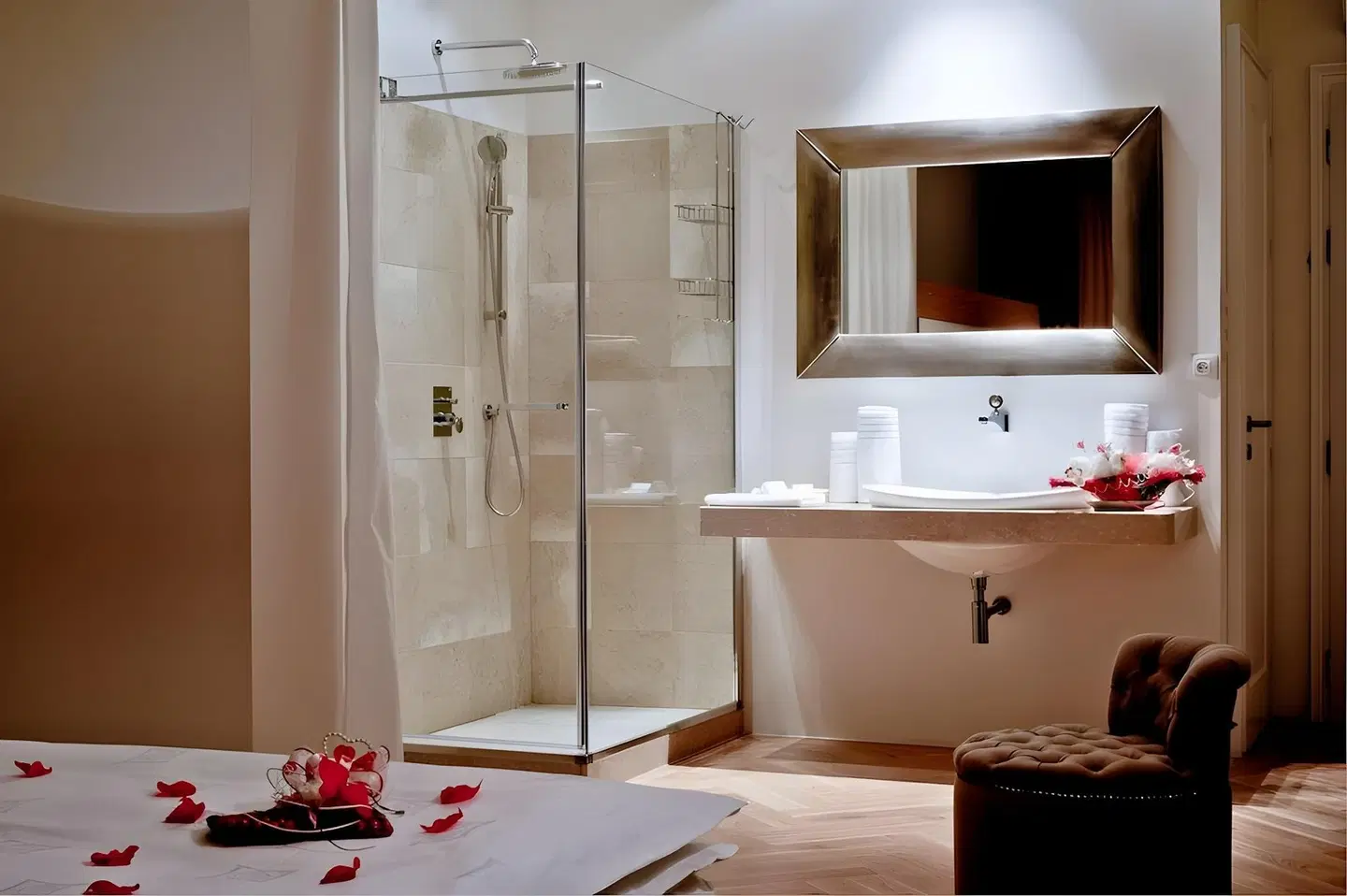 Jungmann Hotel Badezimmer