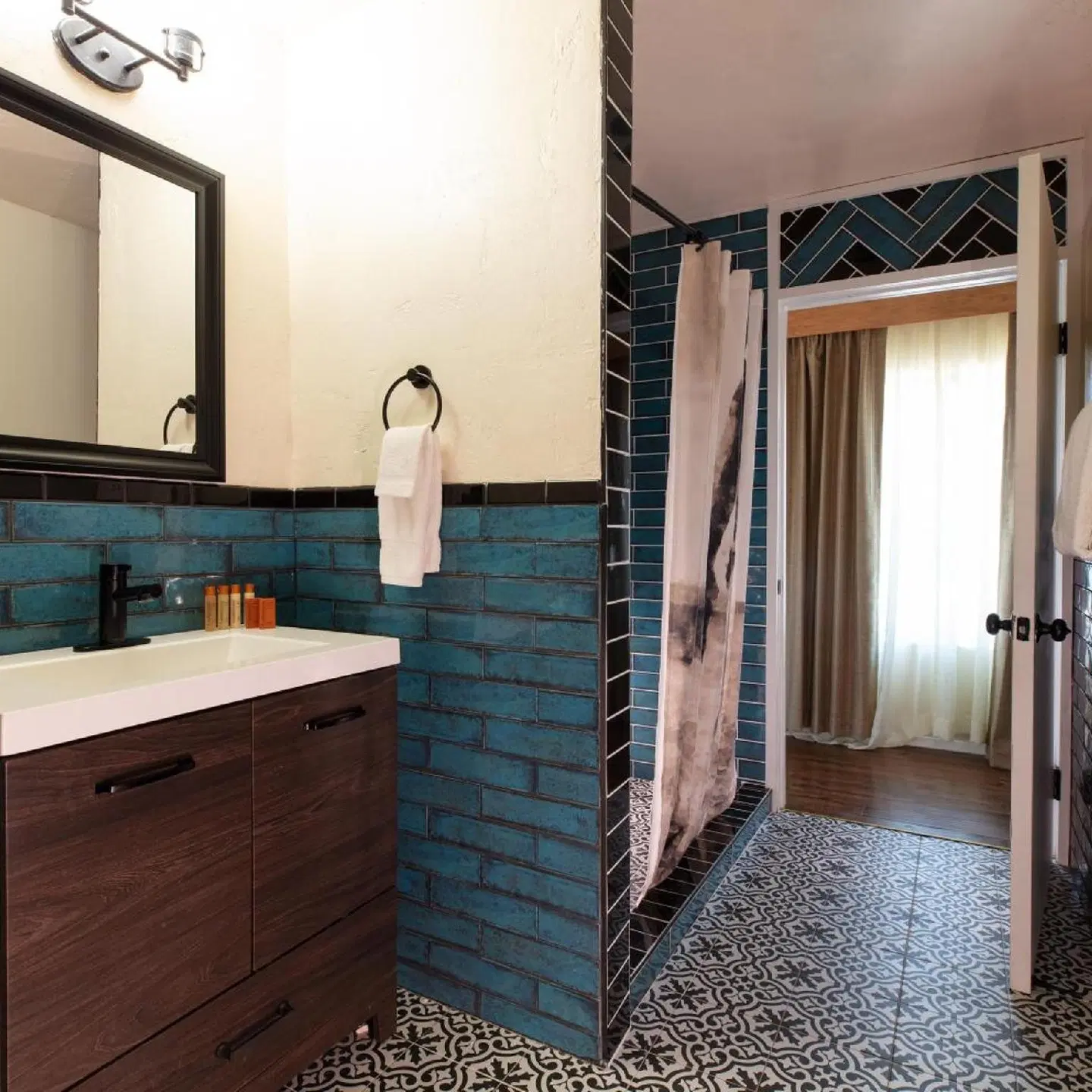 Hotel El Rancho Badezimmer