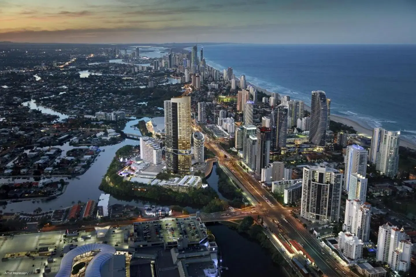 Dorsett Gold Coast LANDSCAPE
