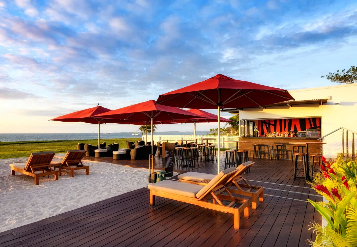 Hilton Fiji Beach Resort & Spa Terrasse
