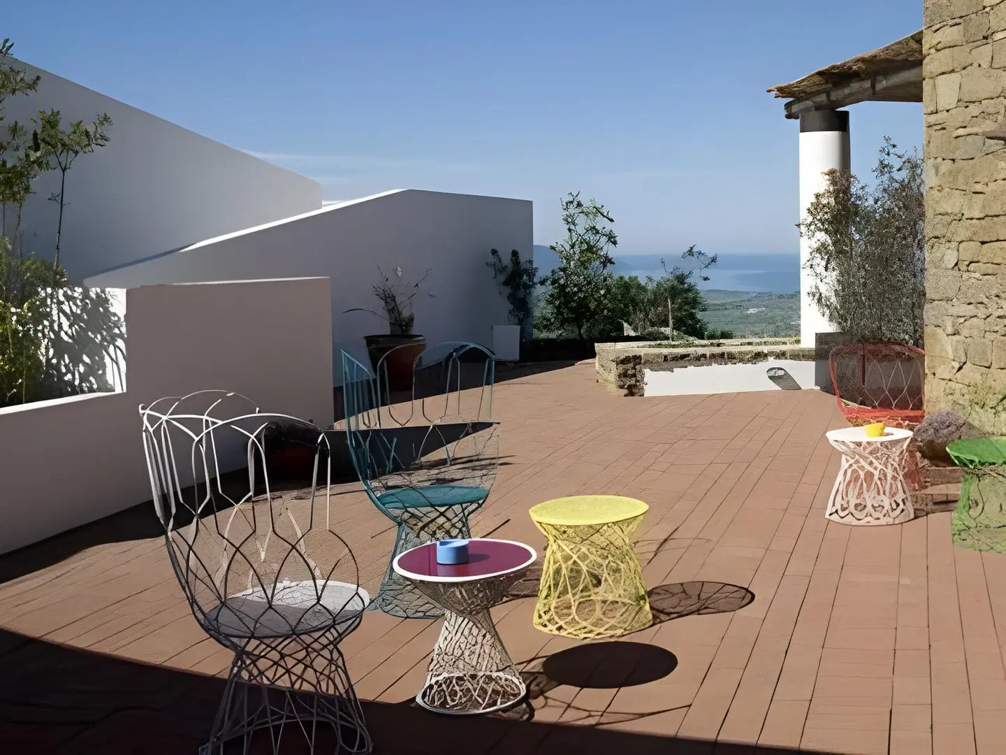 Borgo La Pietraia Terrasse