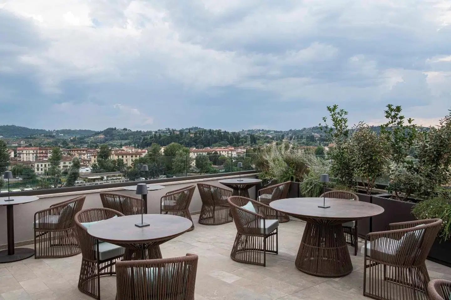 Columbus Urban Resort Firenze Terrasse