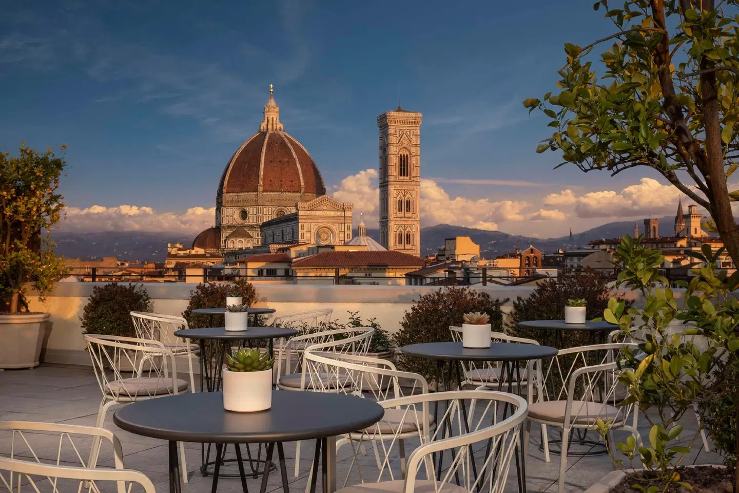 Tivoli Palazzo Gaddi Firenze Hotel Terrasse