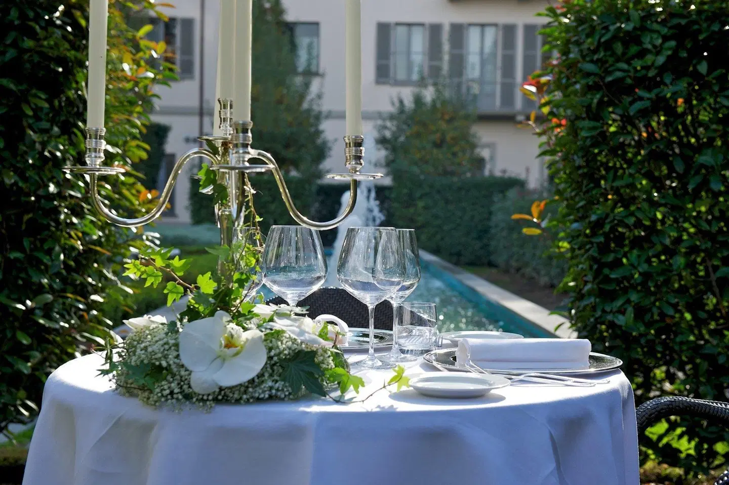 Grand Visconti Palace Terrasse